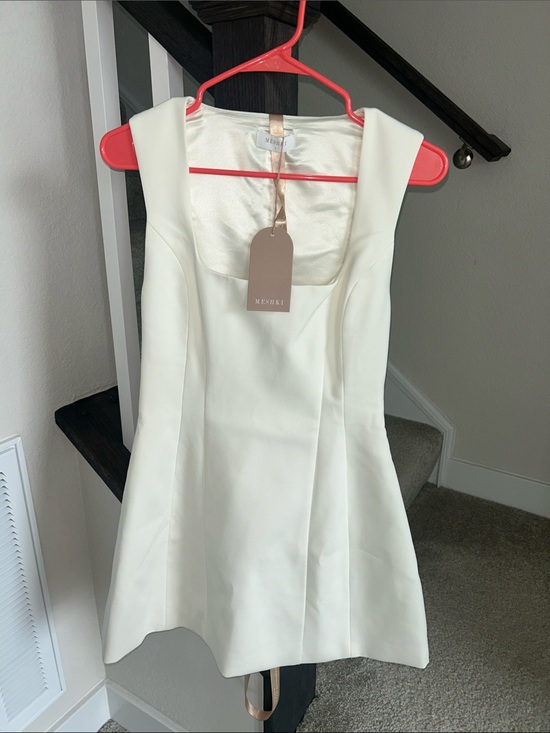 Meshki Dresses & Skirts - Meshki Lysandre Crepe Mini Dress